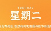 8月29日，星期二，在这里每天60秒读懂世界！